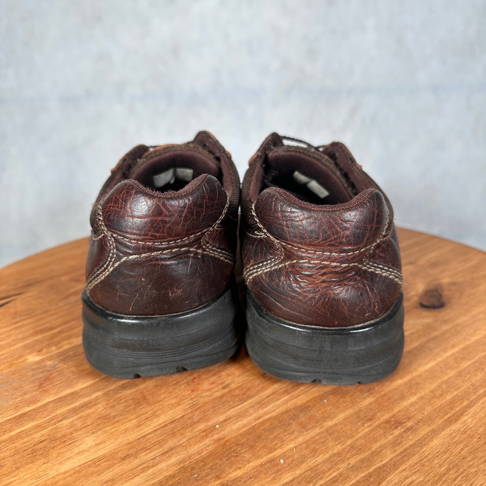 Clarks Collection Shoes Mens 7.5 Brown Leather Lace Up Casual Good 13287 - Picture 7 of 15